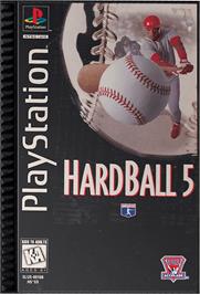 Box cover for Hardball 5 on the Sony Playstation.