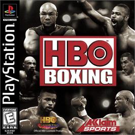 Box cover for Hbo Boxing on the Sony Playstation.