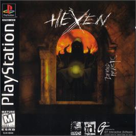 Box cover for Hexen on the Sony Playstation.
