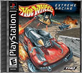 Box cover for Hot Wheels: Extreme Racing on the Sony Playstation.