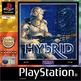 Box cover for Hybrid on the Sony Playstation.