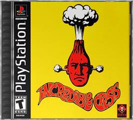 Box cover for Incredible Crisis on the Sony Playstation.