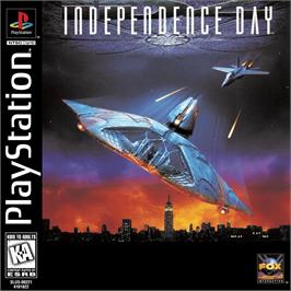 Box cover for Independance Day on the Sony Playstation.