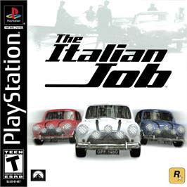 Box cover for Italian Job, The on the Sony Playstation.