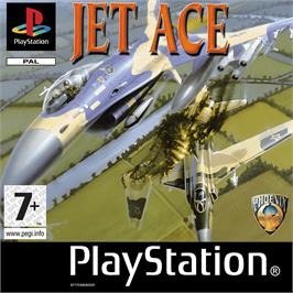Box cover for Jet Ace on the Sony Playstation.