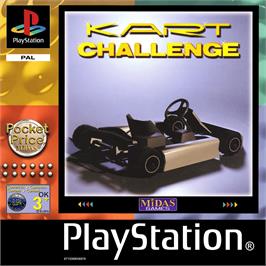Box cover for Kart Challenge on the Sony Playstation.