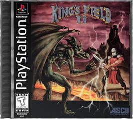 Box cover for King's Field II on the Sony Playstation.