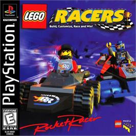 Box cover for Lego Racers on the Sony Playstation.