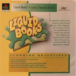 Box cover for Lightspan - Liquid Books 1 - Lety's Favorite Stories on the Sony Playstation.