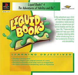 Box cover for Lightspan - Liquid Books 4 - The Adventures Of Adelita And Bo on the Sony Playstation.