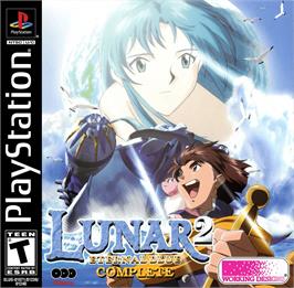 Box cover for Lunar 2 - Eternal Blue Complete on the Sony Playstation.