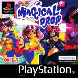Box cover for Magical Drop 3 on the Sony Playstation.