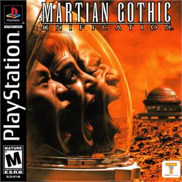 Box cover for Martian Gothic - Unification on the Sony Playstation.