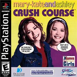 Box cover for Mary-kate And Ashley - Crush Course on the Sony Playstation.