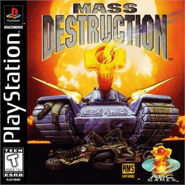 Box cover for Mass Destruction on the Sony Playstation.