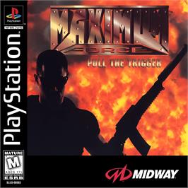 Box cover for Maximum Force on the Sony Playstation.