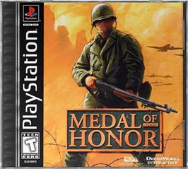 Box cover for Medal of Honor on the Sony Playstation.