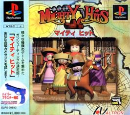 Box cover for Mighty Hits on the Sony Playstation.