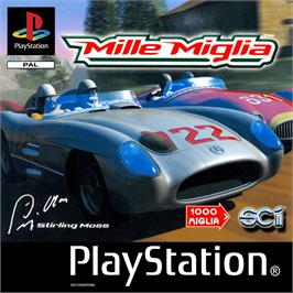 Box cover for Mille Miglia on the Sony Playstation.