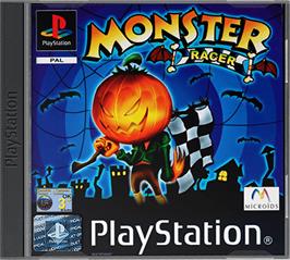 Box cover for Monster Racer on the Sony Playstation.