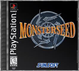 Box cover for Monster Seed on the Sony Playstation.