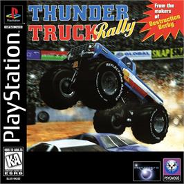 Box cover for Monster Trucks on the Sony Playstation.
