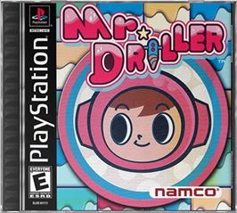 Box cover for Mr. Driller on the Sony Playstation.