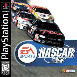Box cover for NASCAR 99 on the Sony Playstation.