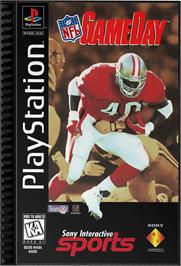 Box cover for NFL GameDay on the Sony Playstation.