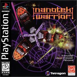 Box cover for Nanotek Warrior on the Sony Playstation.