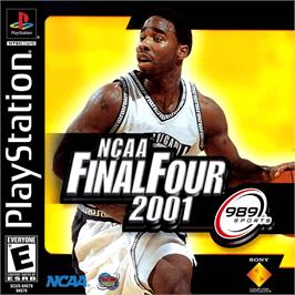 Box cover for Ncaa Final Four 2001 on the Sony Playstation.
