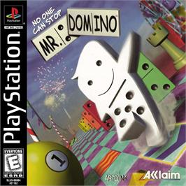 Box cover for No One Can Stop Mr. Domino on the Sony Playstation.