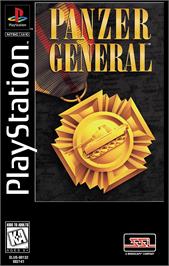 Box cover for Panzer General on the Sony Playstation.