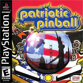 Box cover for Patriotic Pinball on the Sony Playstation.