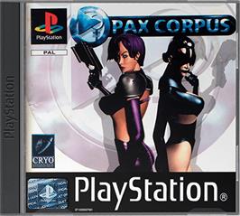 Box cover for Pax Corpus on the Sony Playstation.