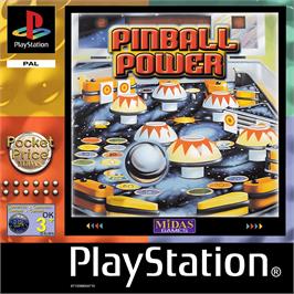 Box cover for Pinball Power on the Sony Playstation.