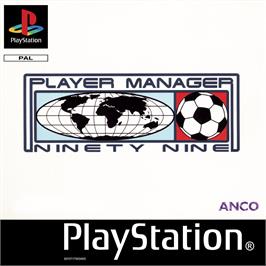 Box cover for Player Manager Ninety Nine on the Sony Playstation.