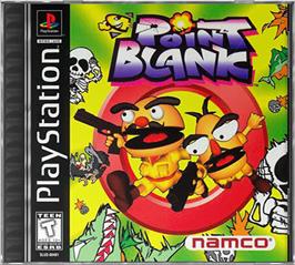 Box cover for Point Blank on the Sony Playstation.