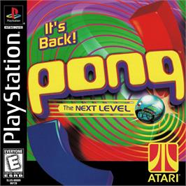 Box cover for Pong on the Sony Playstation.