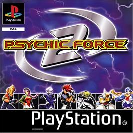 Box cover for Psychic Force 2 on the Sony Playstation.