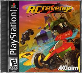 Box cover for RC Revenge on the Sony Playstation.