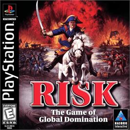 Box cover for Risk on the Sony Playstation.