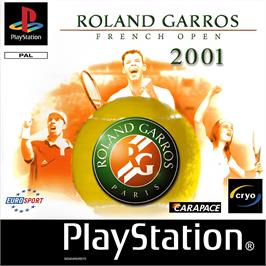Box cover for Roland Garros French Open 2001 on the Sony Playstation.