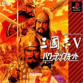 Box cover for Sangokushi 5 on the Sony Playstation.