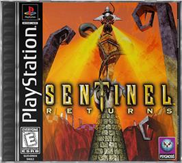 Box cover for Sentinel Returns on the Sony Playstation.