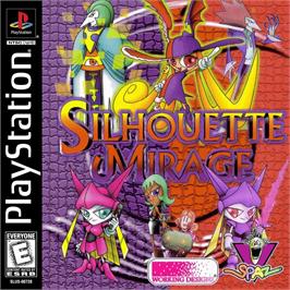 Box cover for Silhouette Mirage on the Sony Playstation.