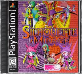 Box cover for Silhouette Mirage on the Sony Playstation.