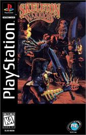 Box cover for Skeleton Warriors on the Sony Playstation.