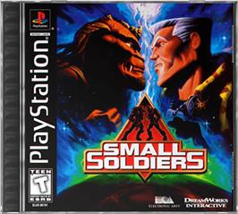 Box cover for Small Soldiers on the Sony Playstation.