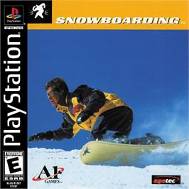 Box cover for Snowboarding on the Sony Playstation.
